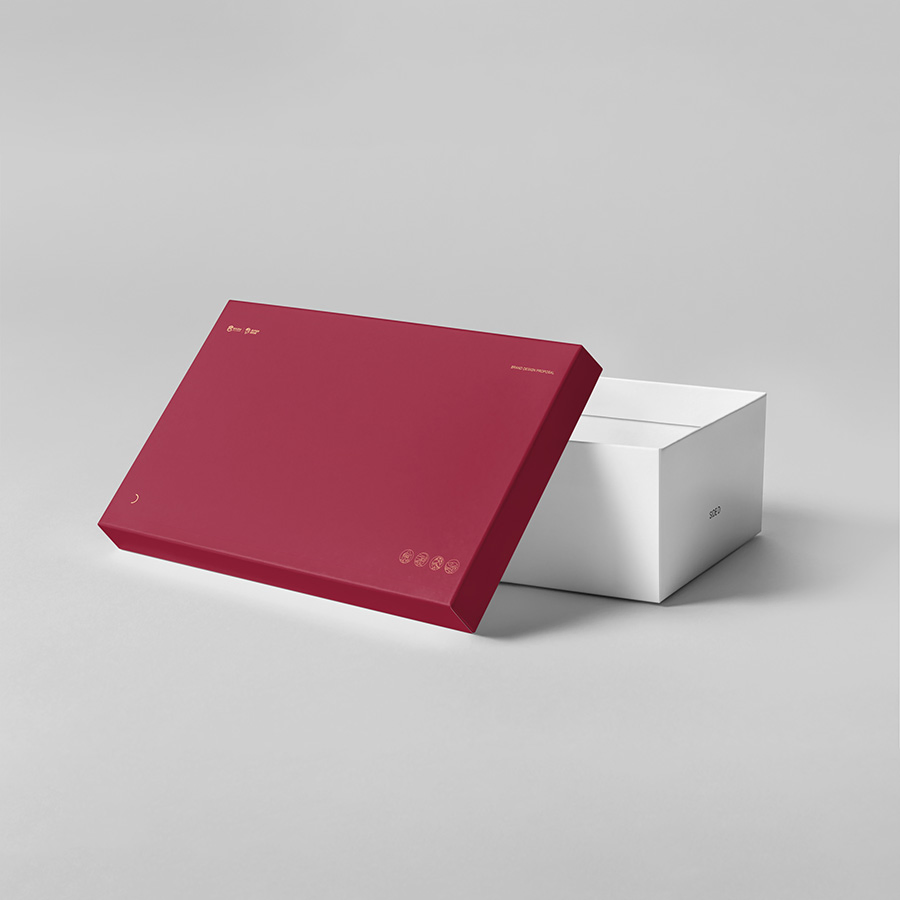 Eco-Friendly Pure Garment Paper Printing Packaging Box for Retail