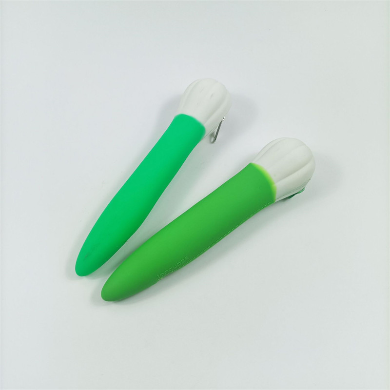 Promotional Gifts School Stationery Zipper Silicone Garlic Pen Case Student Pencil Box