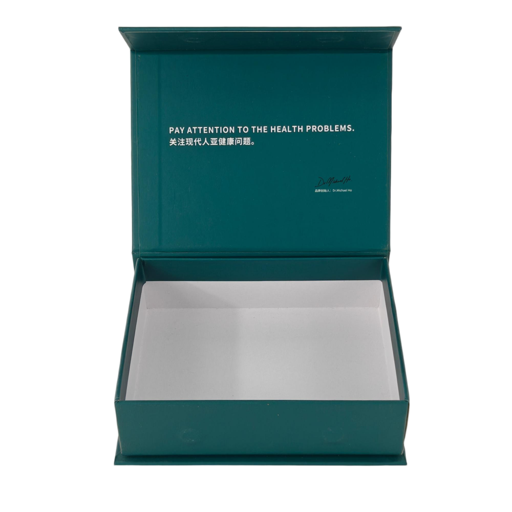 Custom Luxury Rigid Cardboard Portable Reusable Eco-Friendly Magnet Boxes Premium Magnetic Closure Flip Top Mailer Box Matte