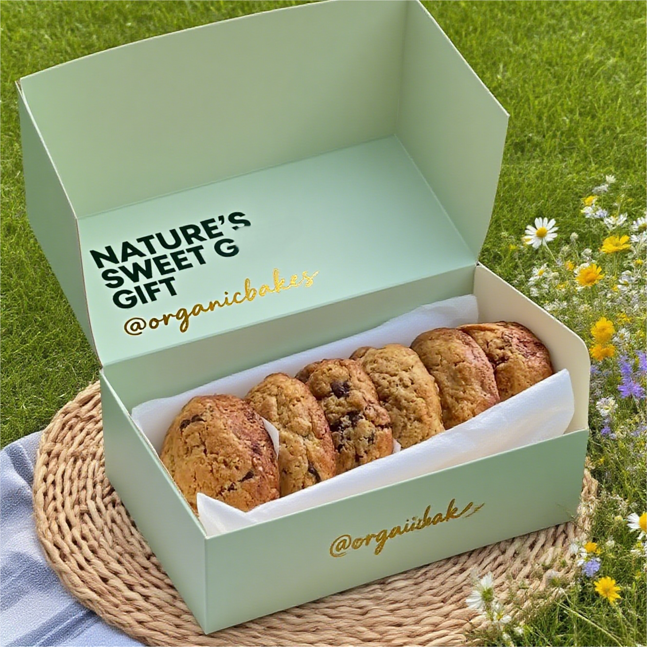 Custom Folding Matte Finish Paper Cardboard Mailer Box UV Advantage for Cosmetic Packaging for Cake Biscuit Brownie Cookie Donut