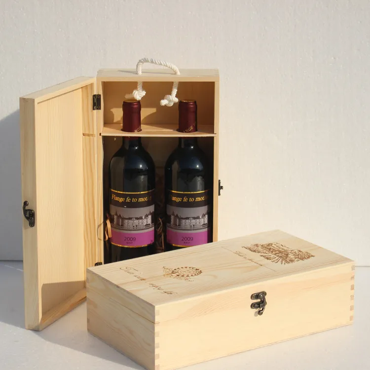 Wood Box & Bamboo Box & Gift Box & Wine Boxes & Wooden Gift Box & Storage Box for Organizer Box