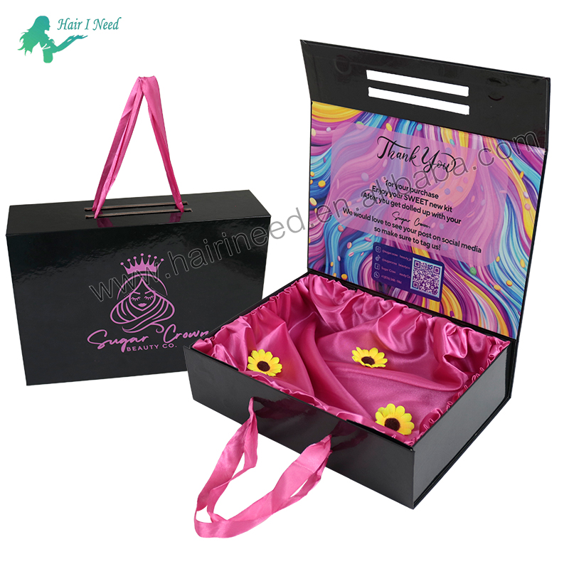 Recyclable Custom Logo Clothing Shoe Folding Packaging Paper Box Cardboard Folded Magnetic Gift Box