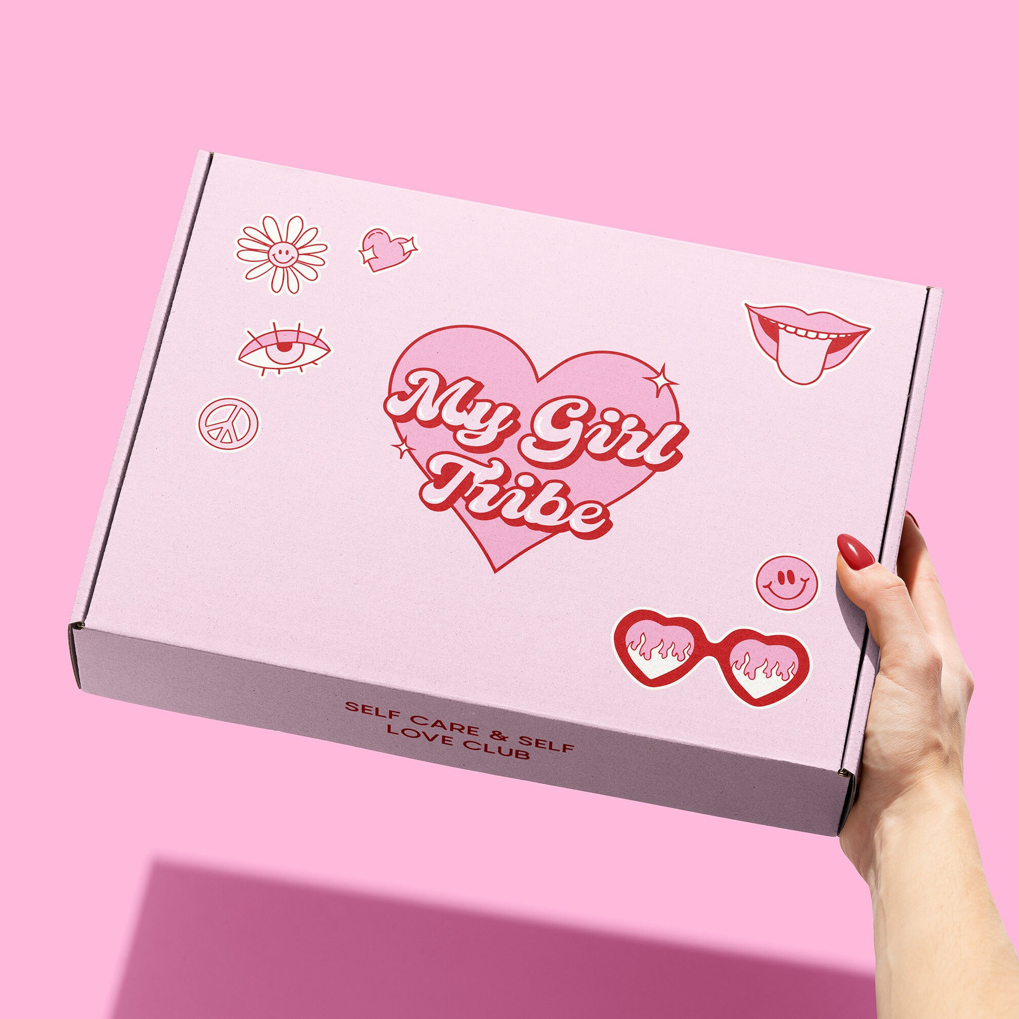 Personalized Custom Packaging Boxes pink Shipping Box Gift Mailer Corrugated Carton Moving Cardboard Box With Logo
