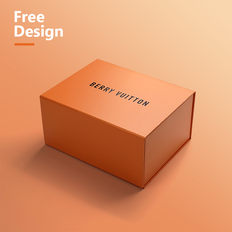 Recyclable Custom Size Logo Cardboard Paper Hard Rigid Magnet Box Packaging Luxury Folding Magnetic Gift Box With Magnetic Lid