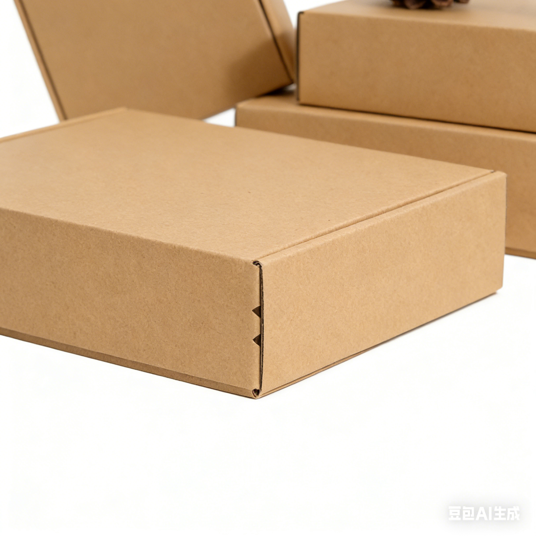 Auralux Eco-Friendly Kraft Corrugated Jewelry Mailing Boxes Portable Waterproof Rigid Board Custom Size