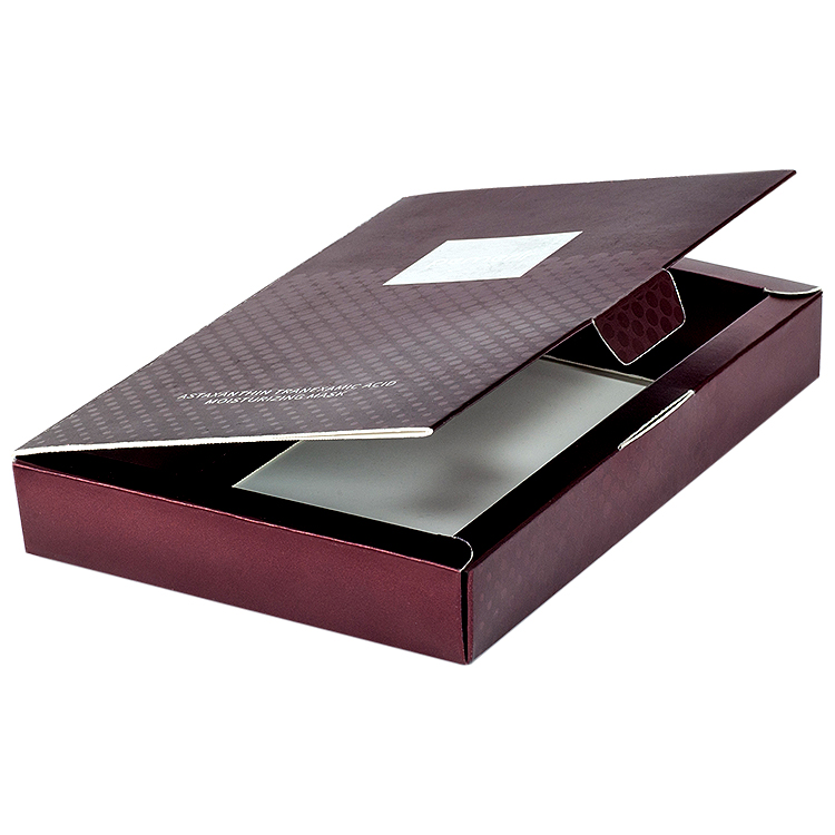 Customized Cosmetics Packaging Gift Box Book Shaped Paper Box Printing High-end Design Product Outer Packaging Box