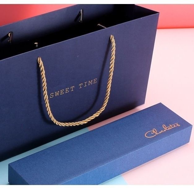 Custom Printed Rigid Paper Empty Candy Box for 6 Piece with Insert for 6-piece Luxury Customized Chocolate Gift Packaging Box