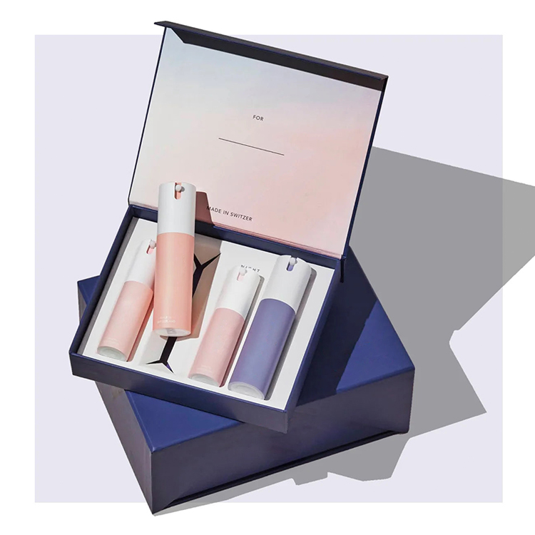 Wholesale Luxury Packaging Boxes Custom Printing Folding Rigid Paper Cardboard Magnetic Gift Box With Ribbon