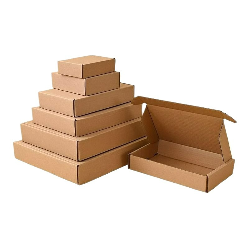Wholesale Kraft Corrugated Cardboard High Strength Custom Design Heavy Duty Protective E-Commerce Shipping Box