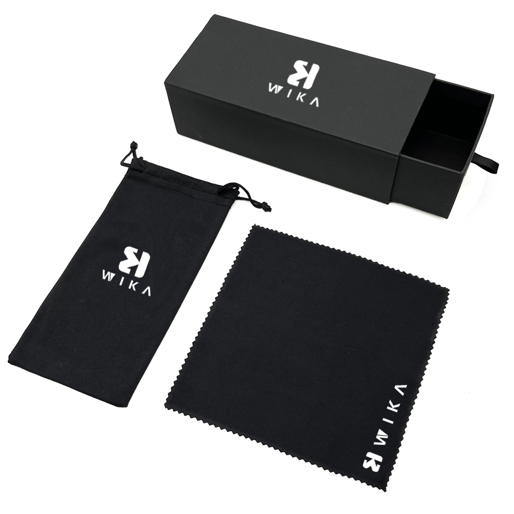Custom Travel Packaging Set Glasses Case Paper Box Sunglasses Custom Embossed Logo Eyeglasses With Pouch And Cloth