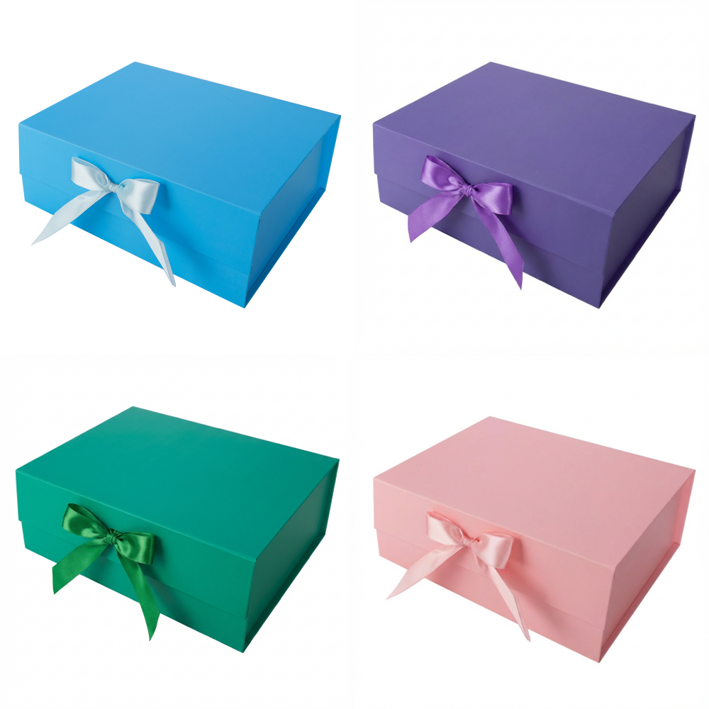 Custom Logo Folding Magnetic Closure Paper Box Packaging Premium Gift Box Custom Brand Luxury Clothing Shoes Box