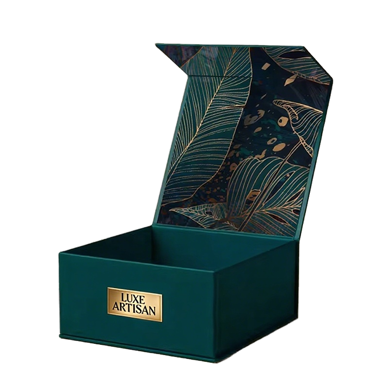 Custom Logo Eco-friendly Recyclable Cardboard Gift Box for Luxury Packaging