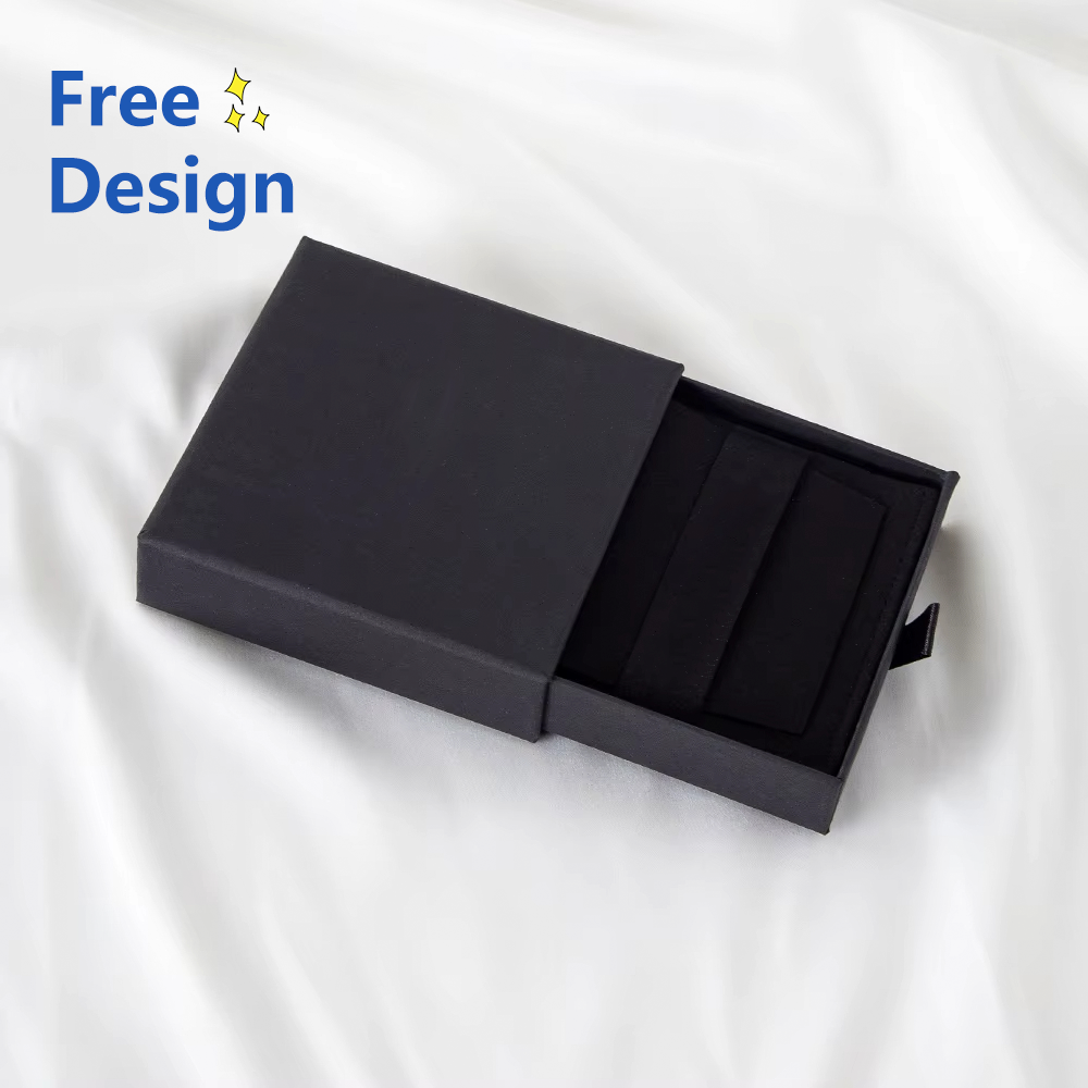 Customized Printed Premium Rigid Cardboard Jewelry Box Advanced Packaging Matt Lamination for Necklace Ring Earrings Other Gifts