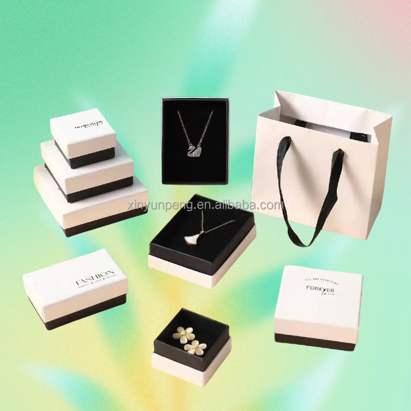 5*5*3 Spot Wholesale World Cover Storage Box Earring Ring Jewelry Box Necklace Pendant Jewelry Gift Box