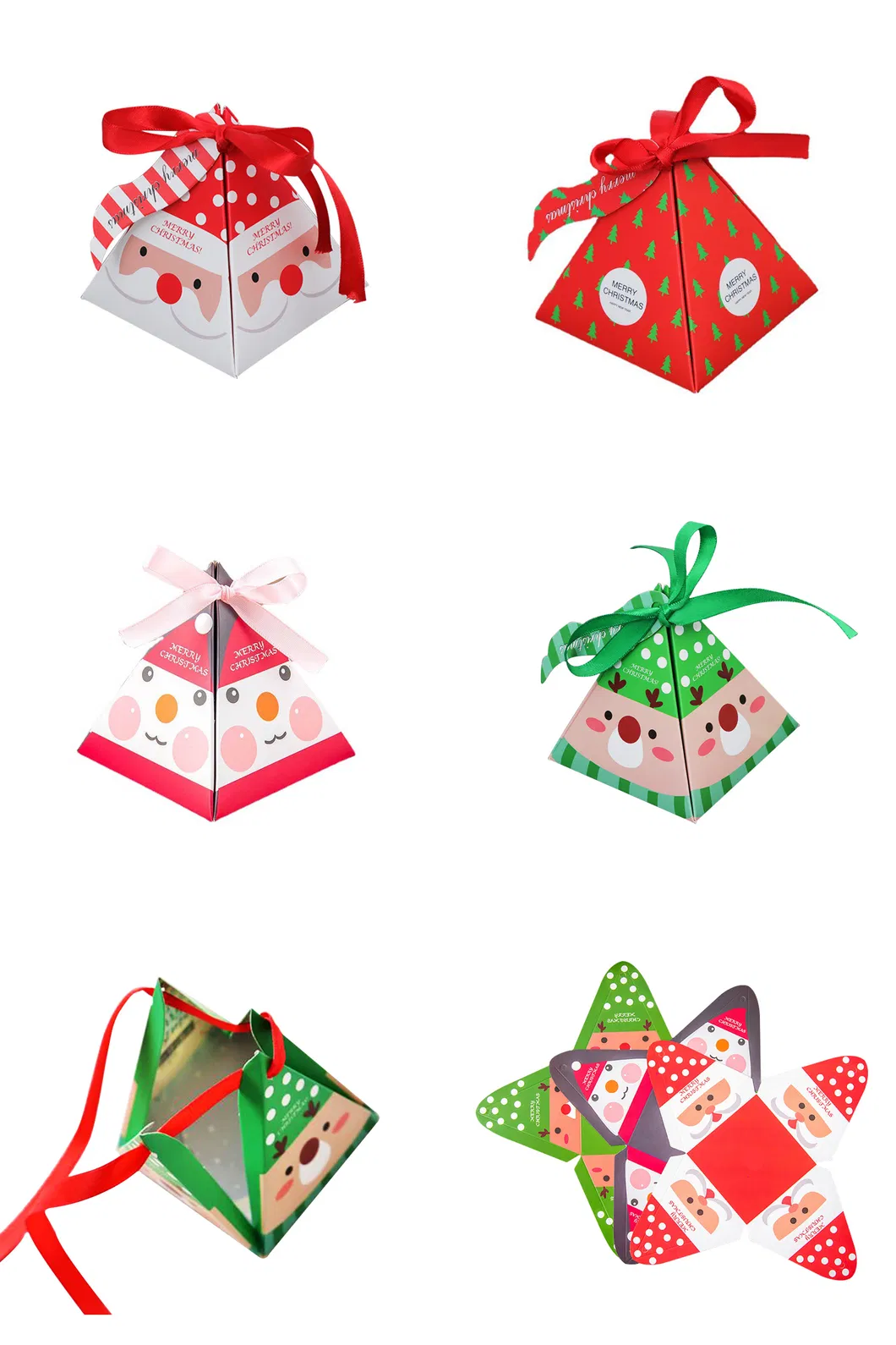 Christmas Promotional Luxury Design Custom Fancy Printed Cardboard Packaging Gift Paper Box