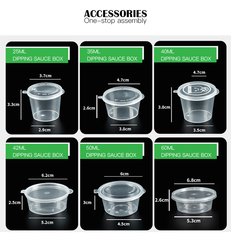 Grease resistant black catering container