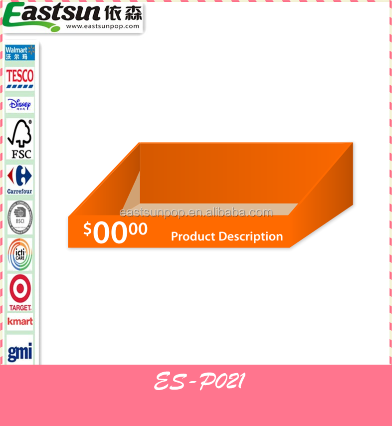 Customized Recyclable Corrugated PDQ Display Box Premium Paper Boxes for Product Presentation