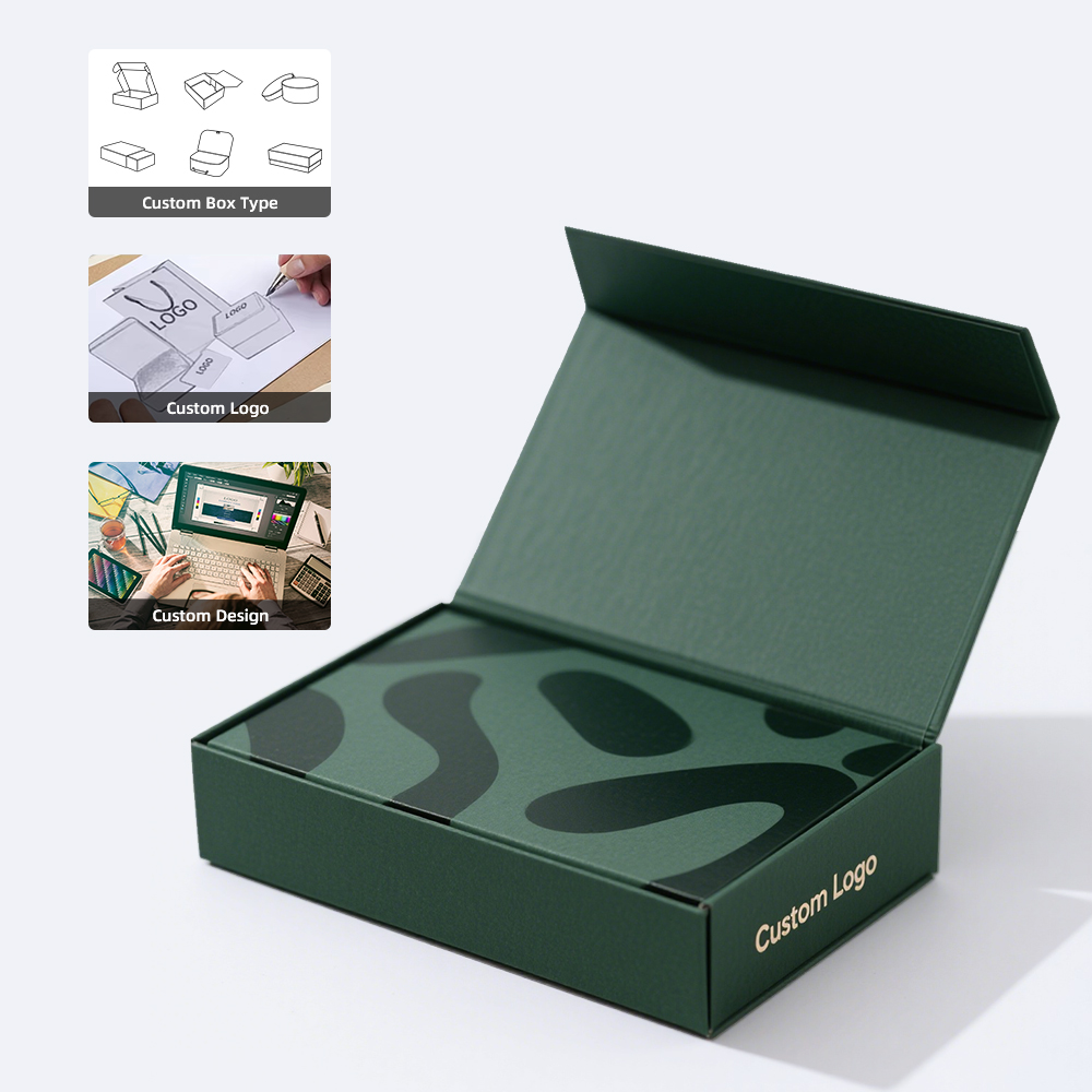 Manufacture Recyclable Custom Design Shoe Clothes Packaging Luxury Cardboard Wholesale Magnetic Rigid Gift Box With Logo