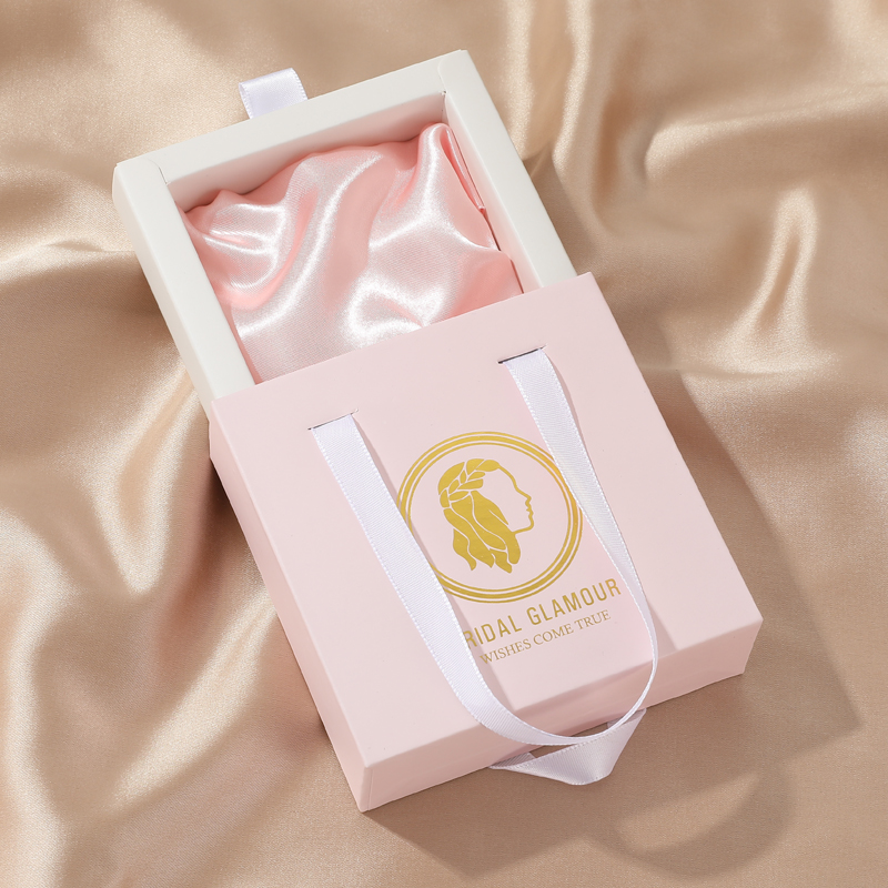 Customized Logo Hot Sale Luxury Paper Ring Necklace Drawer Jewelry Box With Handle Bracelet Gift Storage Packaging Jewelry Box
