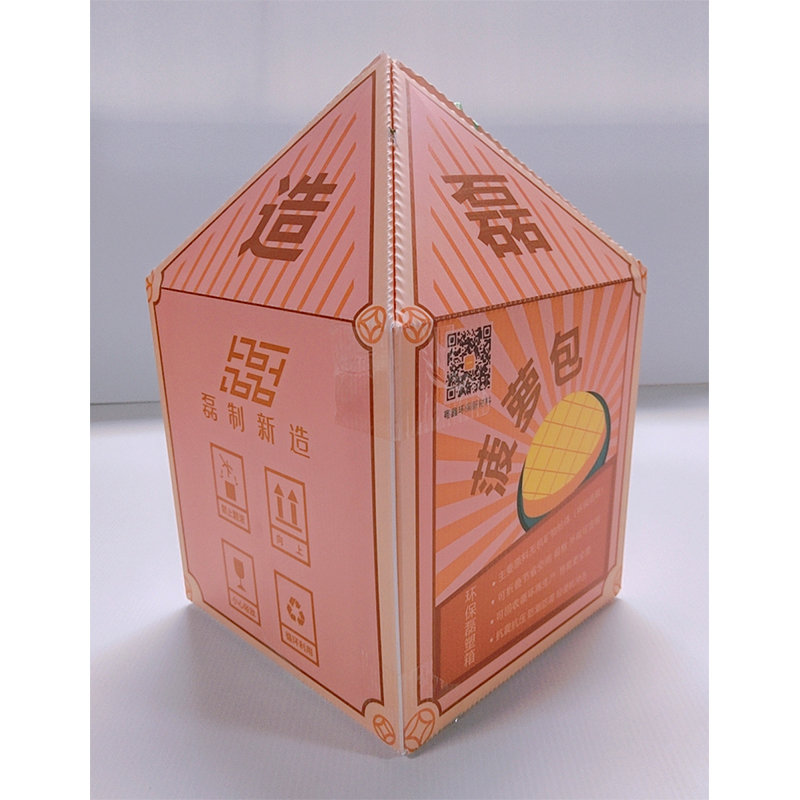 Corrugated Plastic Sheet Shock Resistance Small Folding Package Gift Box EnviroNmental Polypropylene Hollow Box
