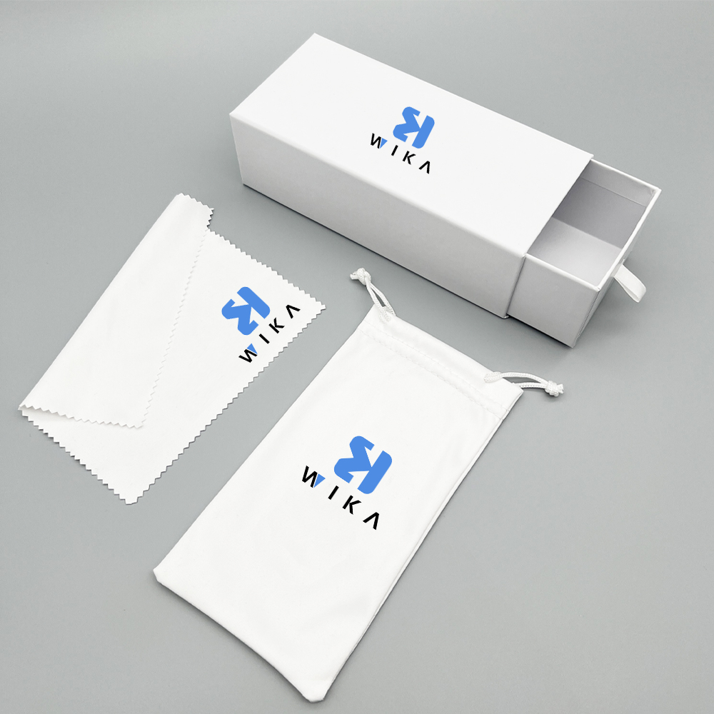 Custom Travel Packaging Set Glasses Case Paper Box Sunglasses Custom Embossed Logo Eyeglasses With Pouch And Cloth