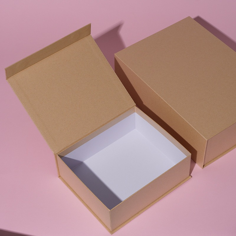Wholesale Custom Rigid Flip Top Paper Box Packaging with Hinged Lid for Luxury Gifts Retail Display Corporate Branding and Promotional Use