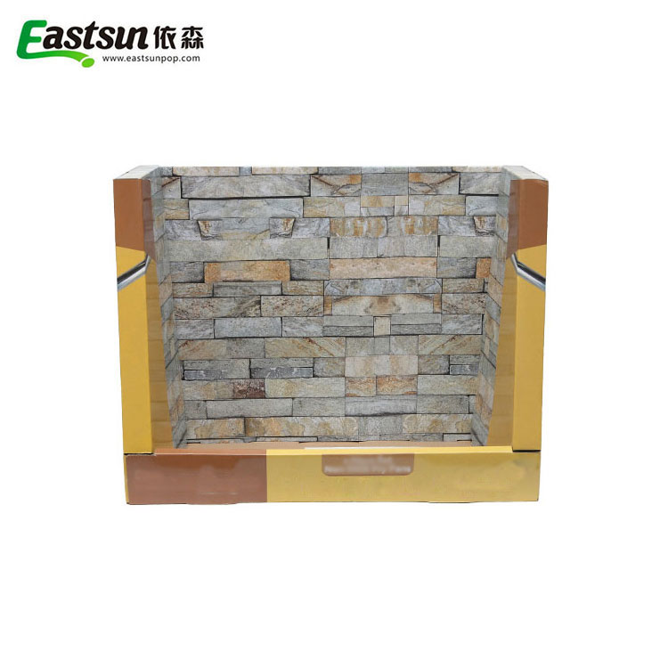 Customized Recyclable Corrugated PDQ Display Box Premium Paper Boxes for Product Presentation