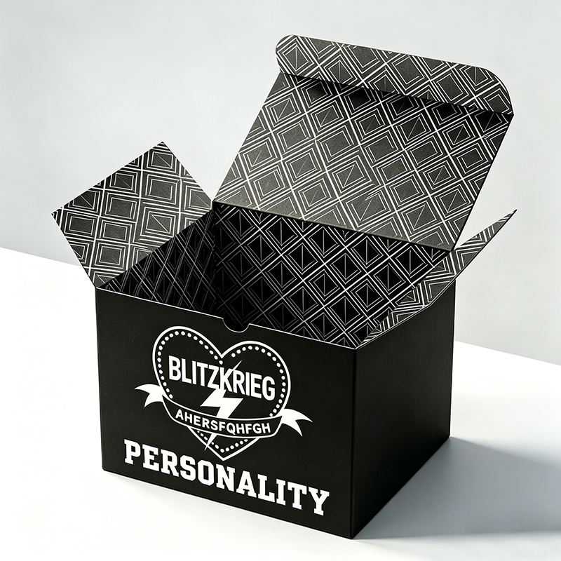 High End Luxury Quilted Black Custom Logo Personalized Double Sided Cardboard Baseball Cap Trucker Hat Packaging Boxes