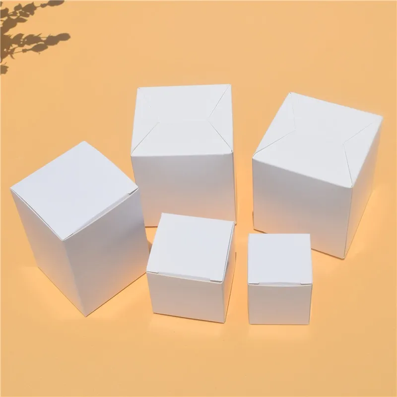 White Cardboard Paper Box Packaging