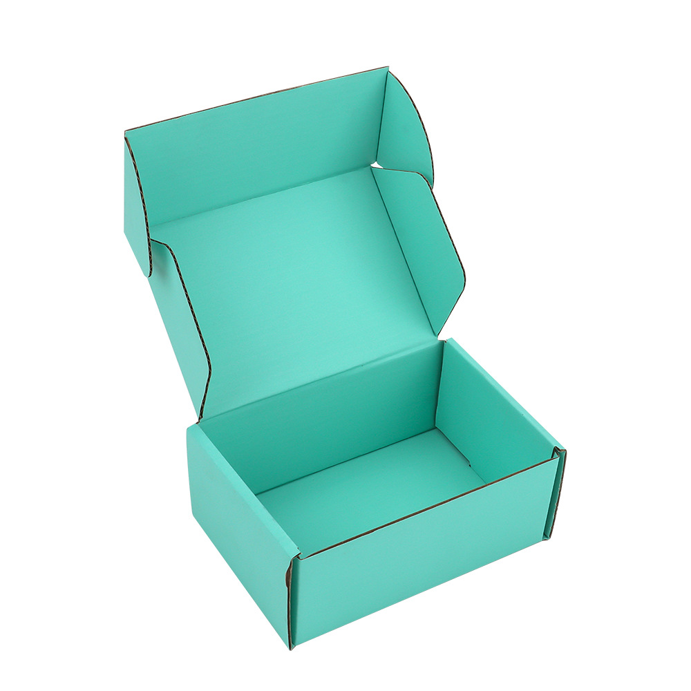 High-End Custom Cardboard Gift Mail Box Corrugated Packaging Cardboard Boxith Paper Gift Bag