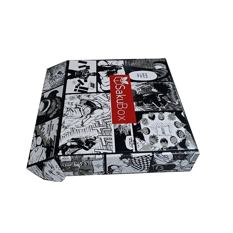Custom Logo Self Sealing Adhesive Seal Corrugated Clothes Birthday Party Packages Carton Mailing Delivery Packing Box