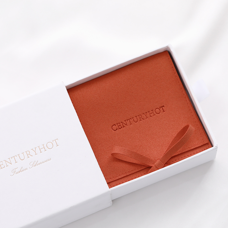 PUPPYSEW Custom 8*8cm Drwer Box White Jewelry Packaging Box High Quality Jewelry Drawer Boxes With Jewelry Pouch Bag