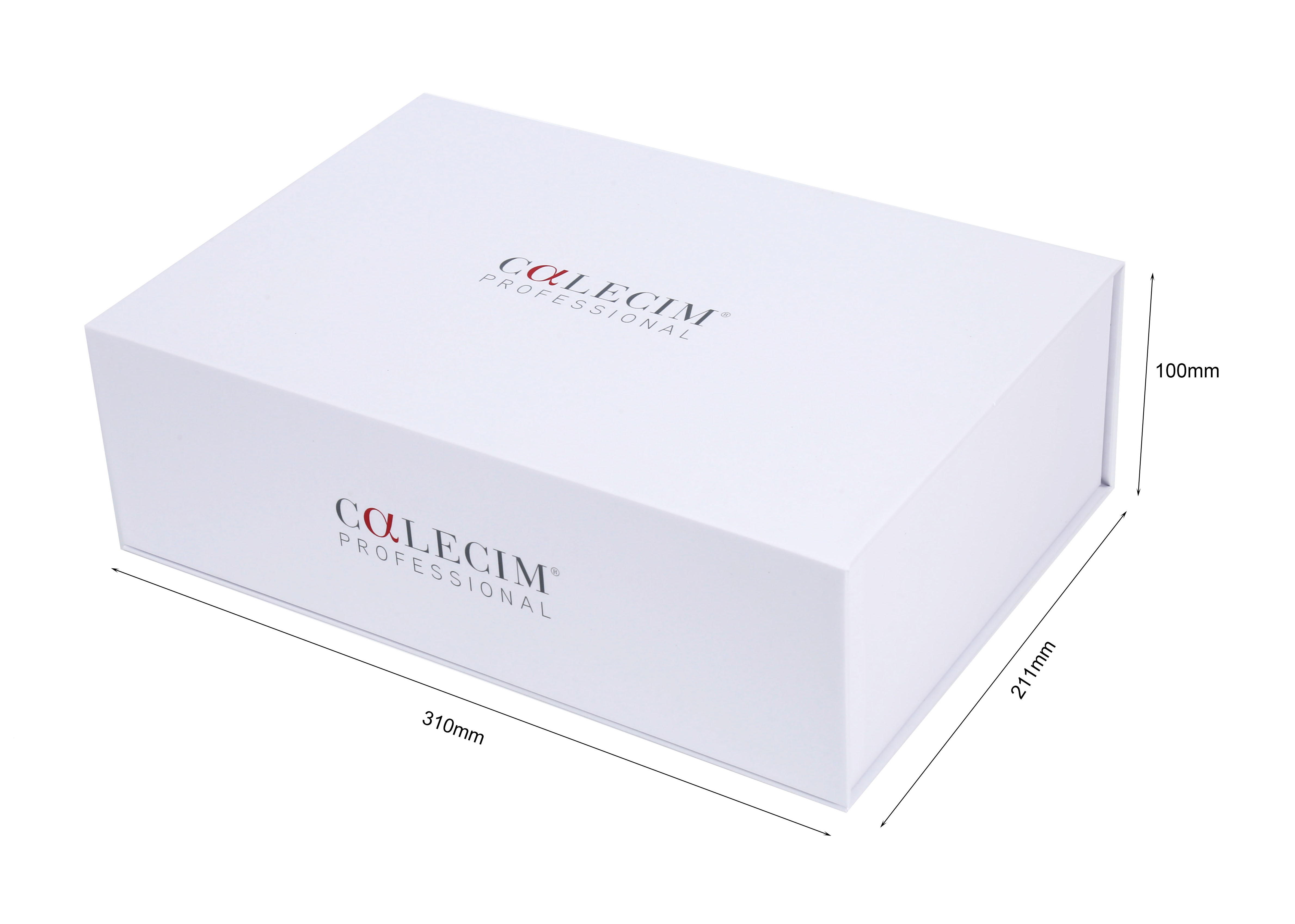 Custom Luxury Retail Cardboard Gift Box Packaging Large White Gift Box With Magnetic Closure Lid