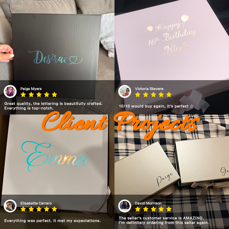 Black Luxury Premium Custom Logo Eco-Friendly Reusable Rigid Cardboard Magnetic Closure Gift Box with Matte Finish Hot Stamping