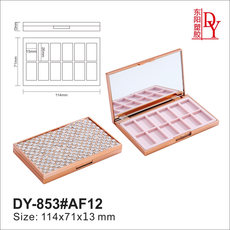 Transparent Empty Eyelash Lip Gloss squeeze Tube with Wand