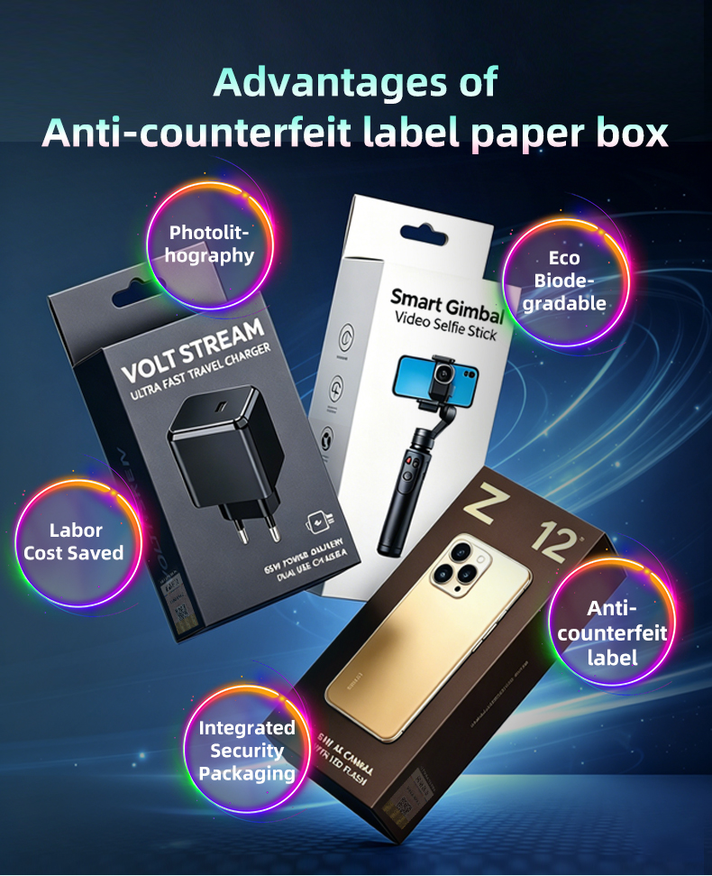 Customized Consumer Electronic Eco Friendly Paper Gift Box with Logo Design for Retail Durable Protection Low Minimum Order