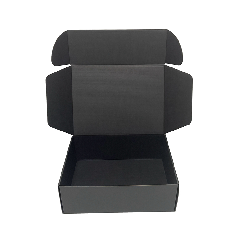 Custom Logo Kraft Corrugated Board Folders Gift Boxes with Matt Lamination Recyclable &amp; Durable Custom Size Available