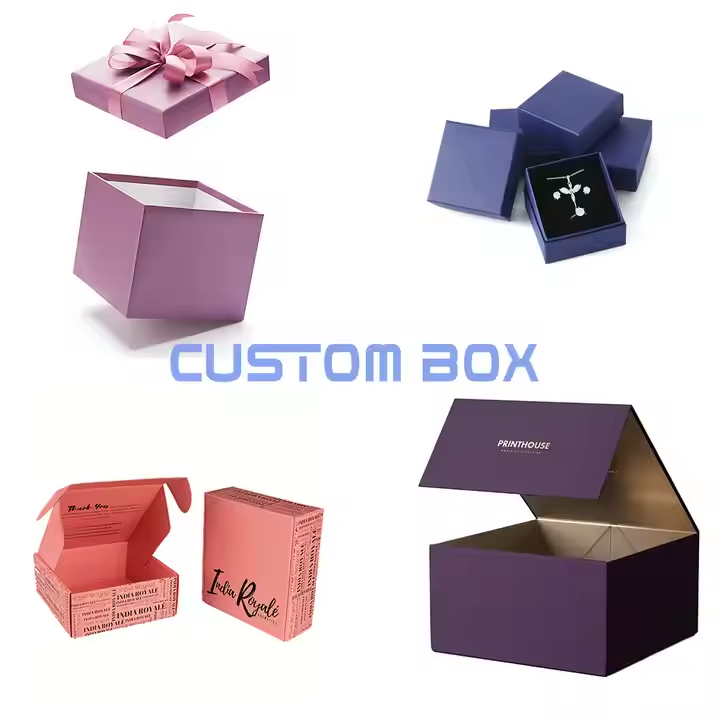 Free Sample Customized Logo Luxury Cardboard Collapsible Folding Rigid Paper Packaging Magnetic Closure Gift Boxes