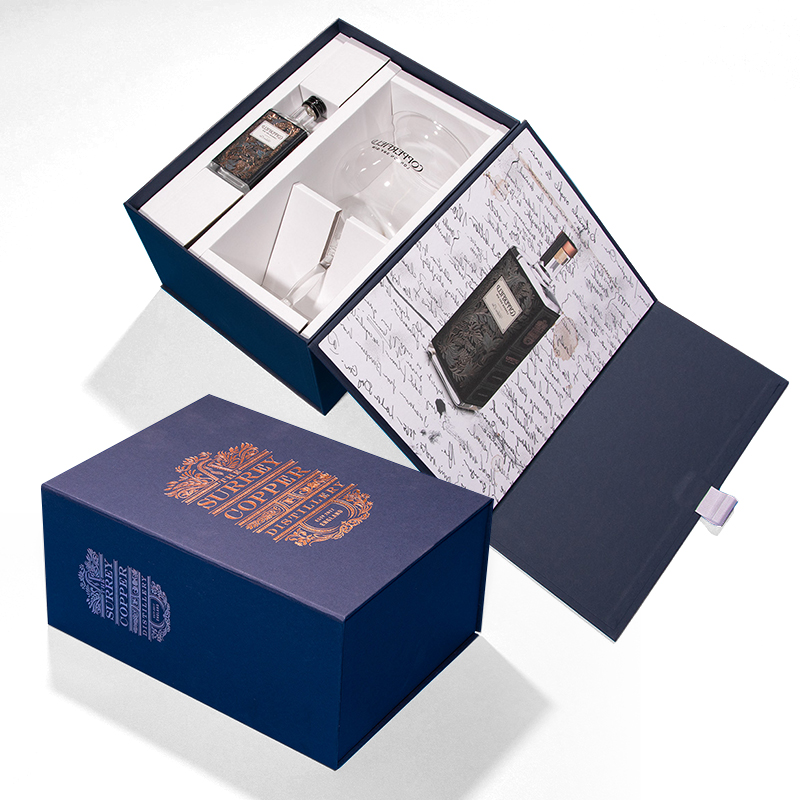 Wholesale Luxury Packaging Boxes Custom Printing Folding Rigid Paper Cardboard Magnetic Gift Box With Ribbon