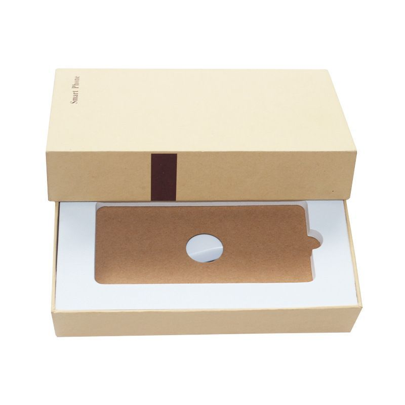 Luxury Factory Custom Cell Phone Packing Paper Boxes Cardboard Black Retail Mobile Phone Cover Mobile Phone Case Packaging Box