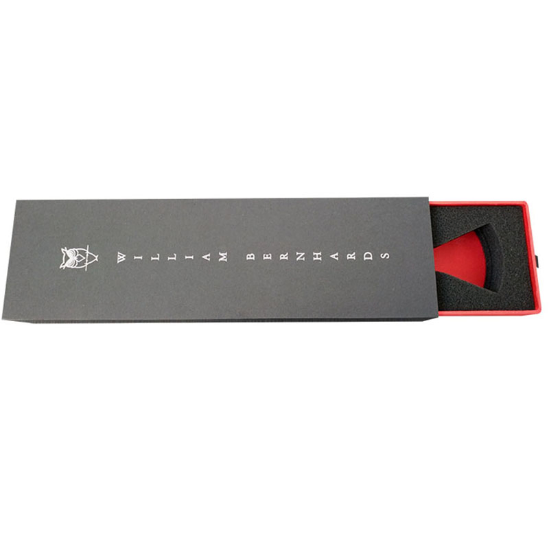 Custom Branded Navy Blue Jewelry Retail Promotional Gift Packaging Box
