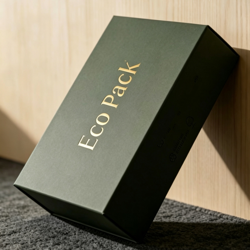 New Custom Design Large Logo Paper Folding Box Packaging Luxury Cardboard Foldable Gift Box