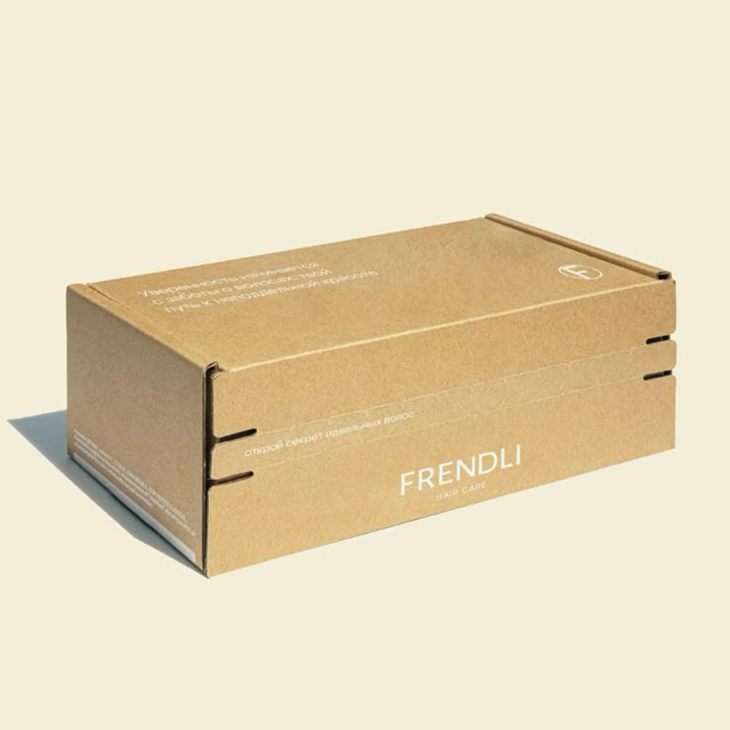 Custom logo shipping box detail 1