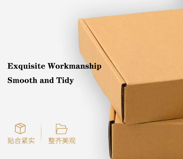 Custom Printed Logo Cardboard Corrugated Cardboard Gift Box