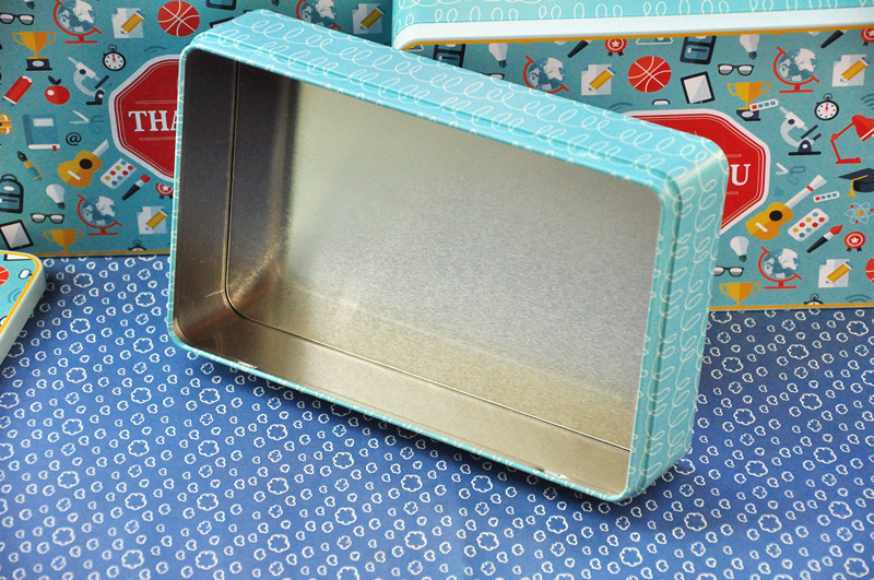 215X135X48mm Gift Tin Box Promotional Packing Box Chocolate Metal Box Tinplate Gift Boxes