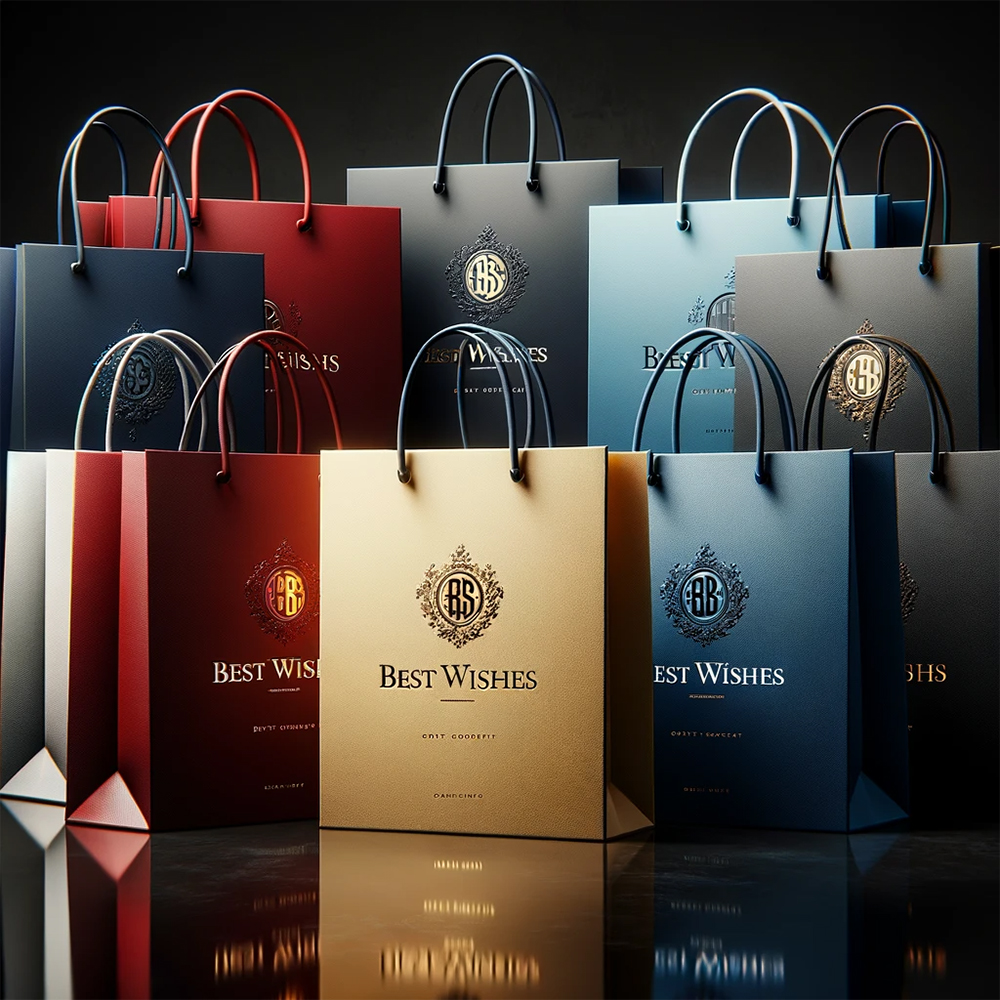 Lipack Low Price Factory Custom Printed Luxury Paper Shopping Paper Bag Packaging Gift Paper Bag With Your Own Logo