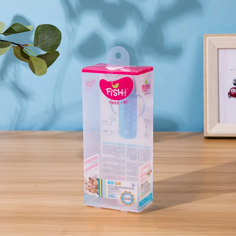 Custom Transparent Folding PVC Pet PP Plastic Gift Packaging Details