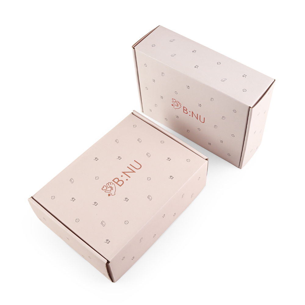 Wholesale High Quality Mailing Box Corrugated Cardboard Baby Care Product Packaging Box FSC Environmental Recycling