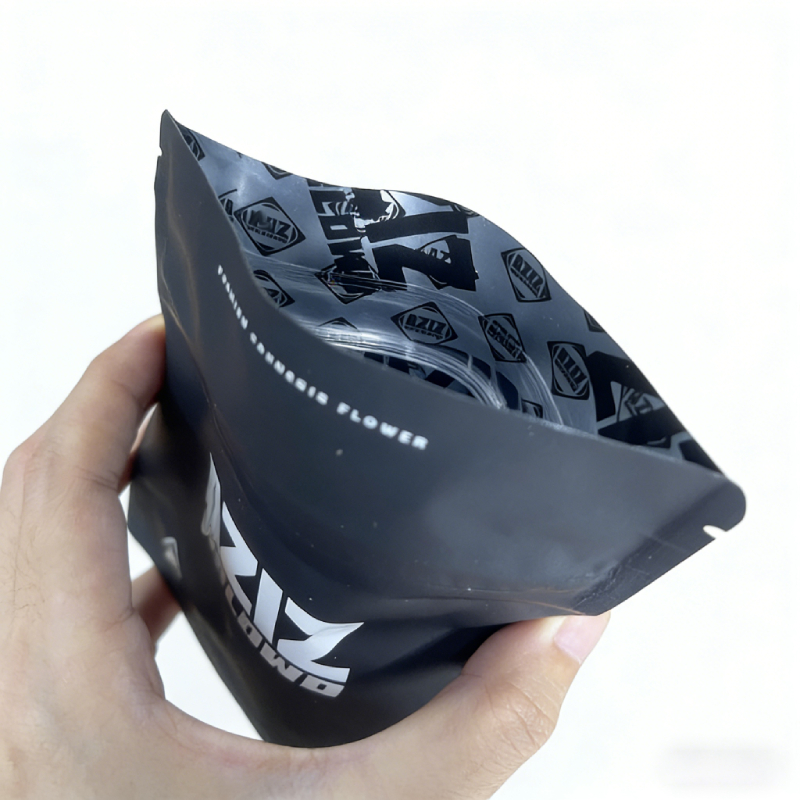 Custom Printed Resealable Exotic Cali Packs Candy Die Cut Ziplock Packaging 3.5 Smell Proof 3.5g Mylar Bags with Box Set