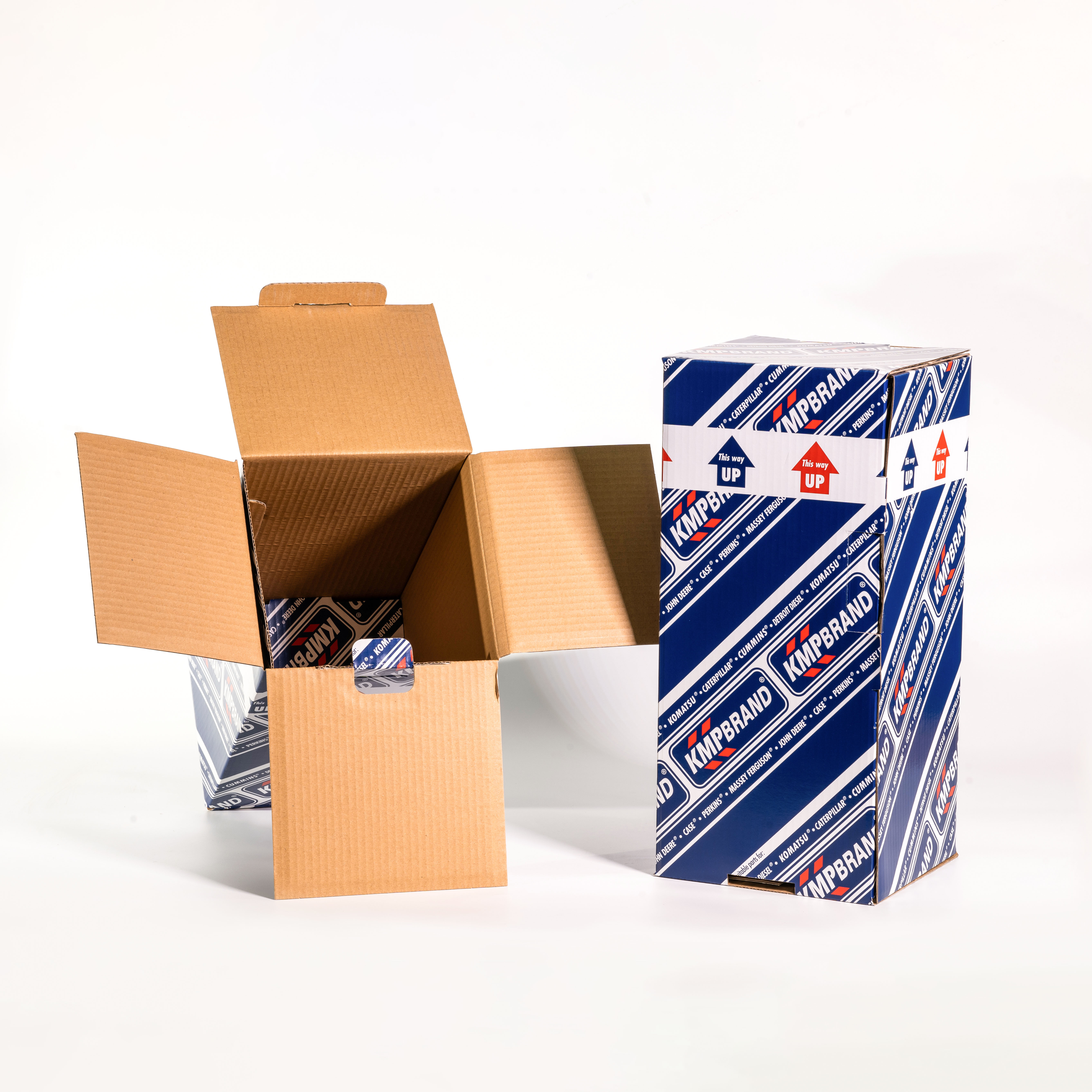 Foldable product box display